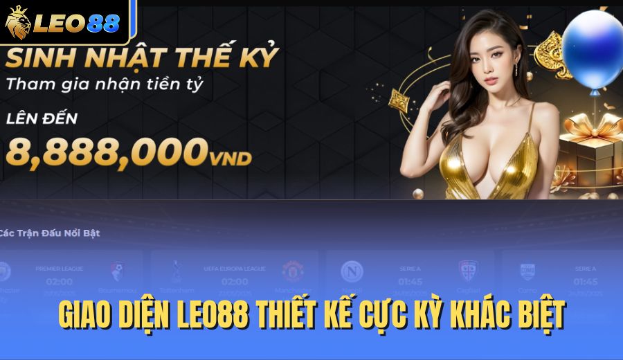 Giao diện LEO88
